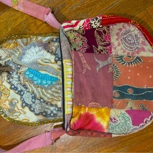 GROOOVY hippie patchwork bag